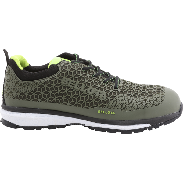 Size 11.5 Bellota Safety Shoe Green Cell