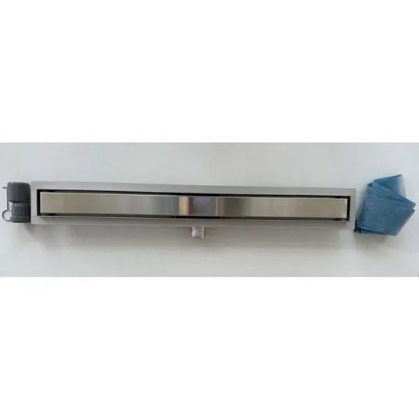 Linear Drain Aluminium 700mm